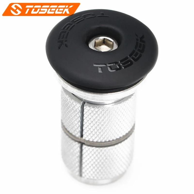 TOSEEK углеродное волокно MTB дорожный велосипед гарнитура стволовая верхняя крышка