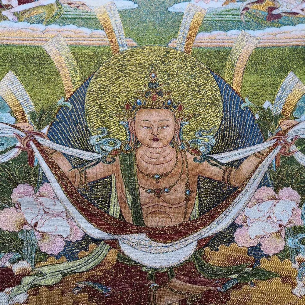 2019 непальских коллекция Традиционная тибетская Буддизм танка картины Будды