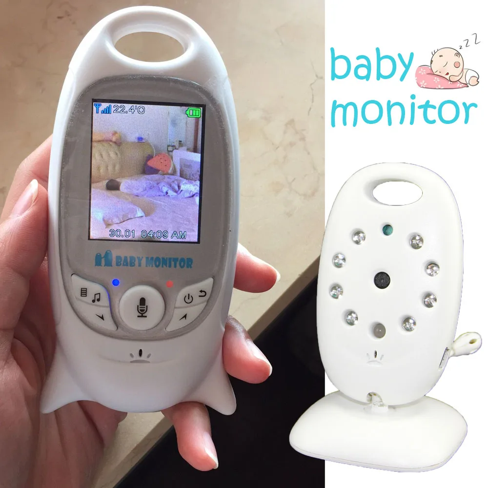 

Baby Monitor 2.0 inch Wireless Video Color Nanny Security Camera 2 Way Talk Night Vision Temperature Monitoring Music Babysitter