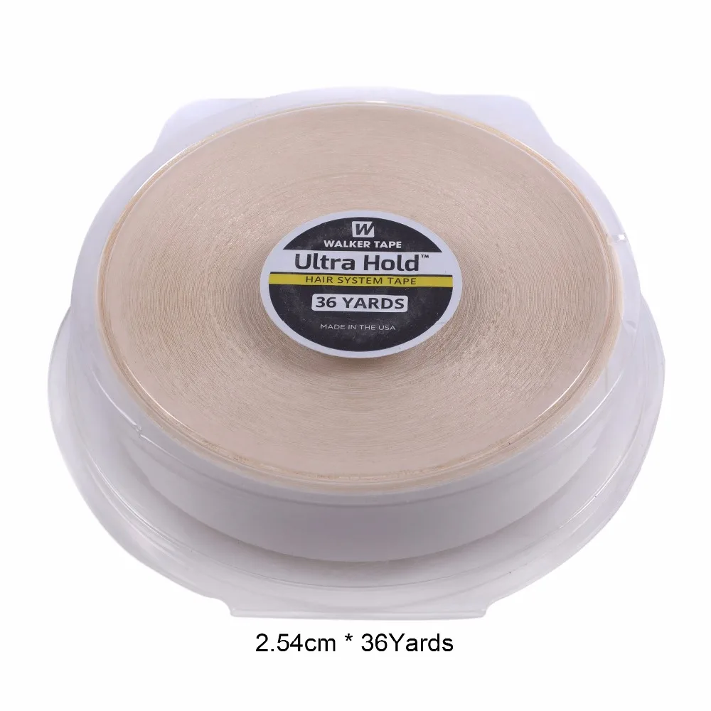 1inch (2.54cm) * 36yard Strong Hair System Tape Ultra Hold Double Sided Tape For Hair Extension/Toupee/Lace Wig/Pu Extension