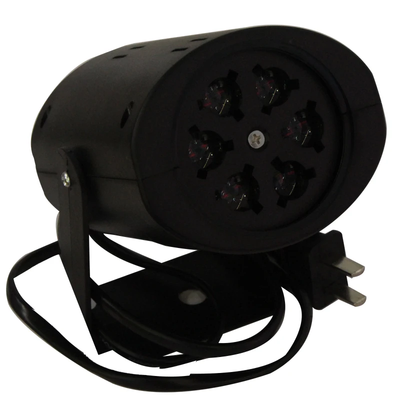 Мини-проектор 4 Вт RGB-подсветка освещение поворотной сцены светодиодов для