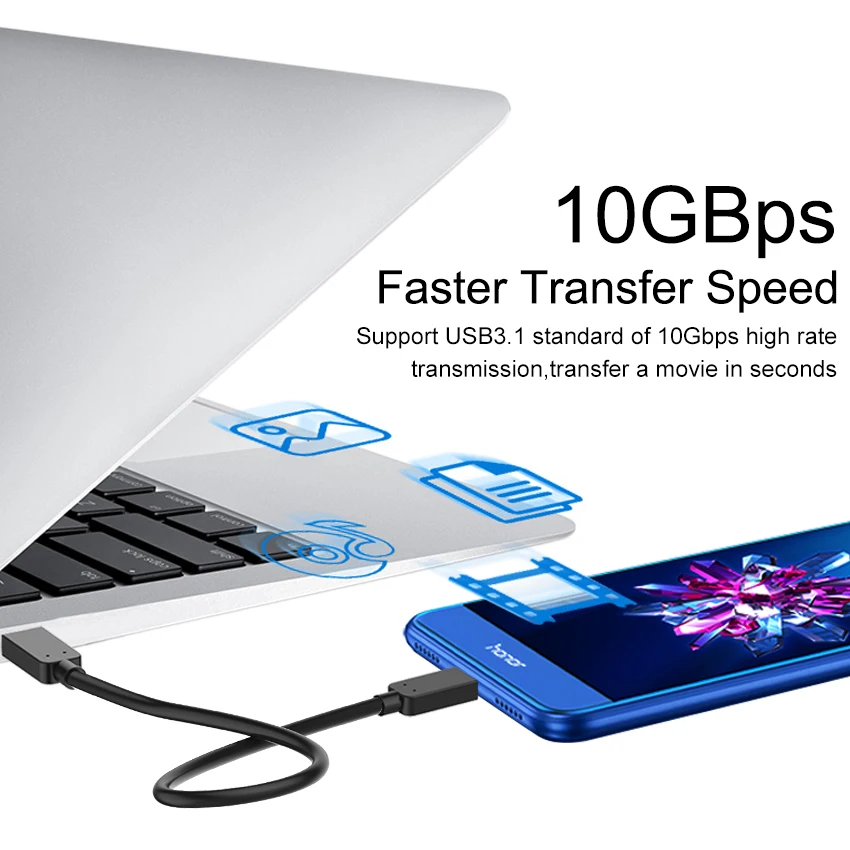 Кабель JianHan 3 1 USB Type C для быстрой зарядки быстрое зарядное устройство кабель