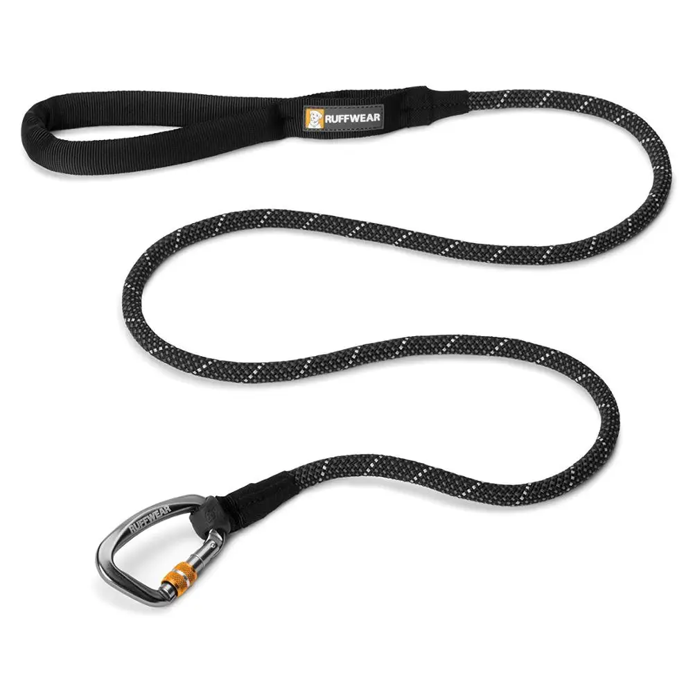 GRANITE GRAY RUFFWEAR-Knot-a-Leash, светоотражающий собачий поводок с надежным фиксирующим карабином S/L - Цвет: GRANITE GRAY