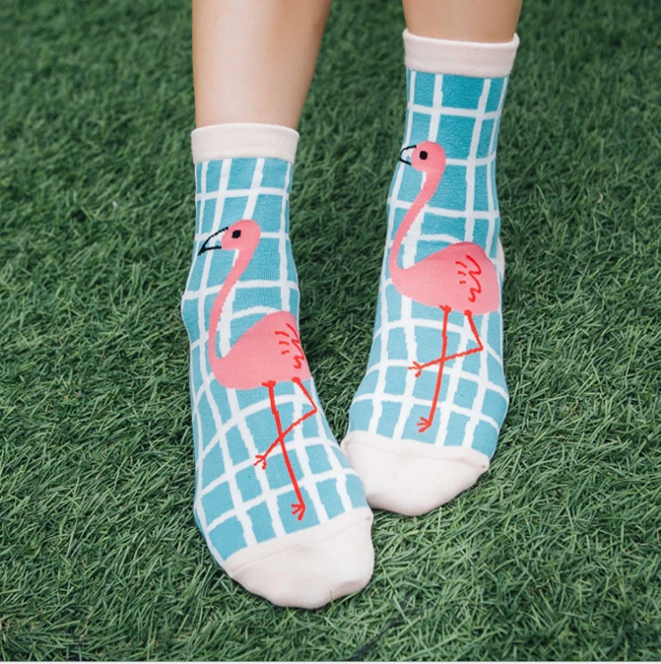 1 пара лидер продаж женские осенне зимние милые модные брендовые хлопковые носки