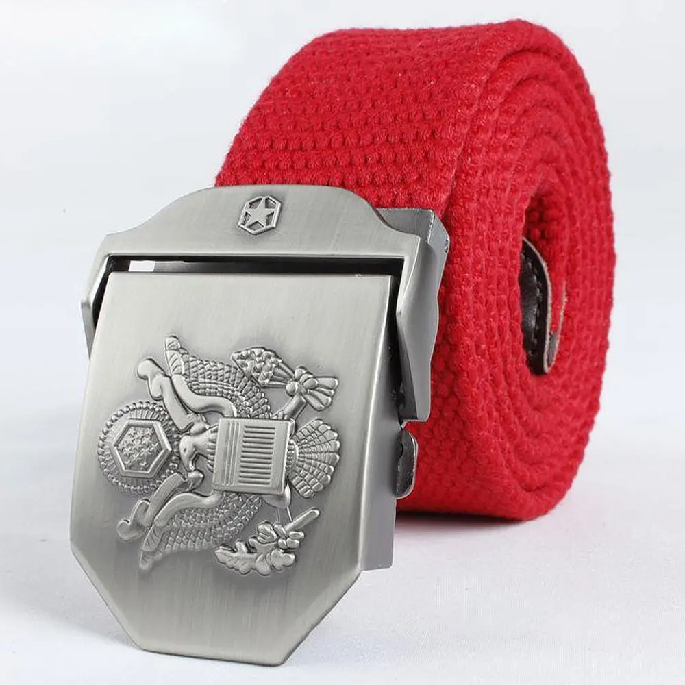 Новинка! Ремень брезентовый мужской регулируемая длина 110/140 см 10 цветов |