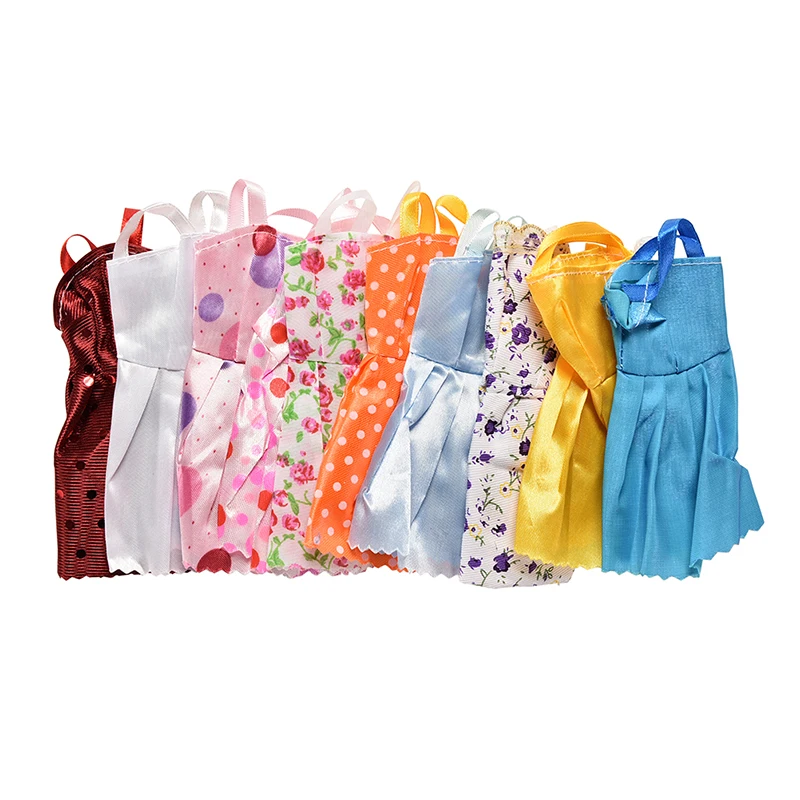 10 шт. платья ручной работы для кукол|dress for barbie|for barbiehandmade barbie dress |