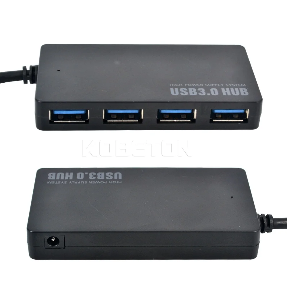 Портативный компактный дизайн 5 Гбит/с USB 3 0 4 порта концентратор USB3.0 сплиттер