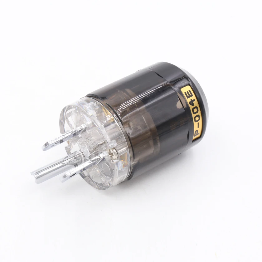 2pcs P-004 Pure Copper 99.999% Rhodium Plated US Version Plug For Hifi Power Cable | Электроника