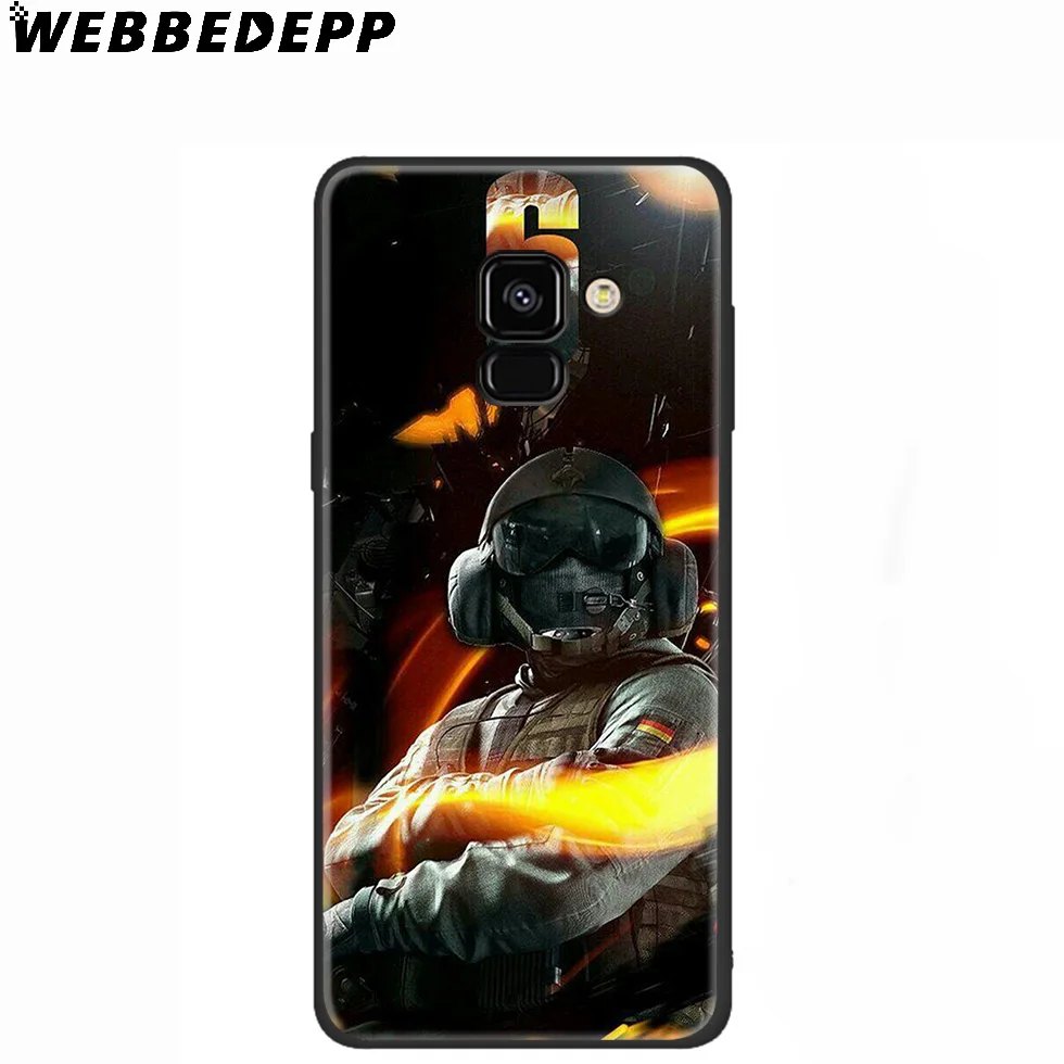 Rainbow Six Siege 6 Soft Case for Samsung Galaxy A10 A30 A40 A50 A60 A70 M10 M20 M30 M40 Note 8 9 10 Plus |