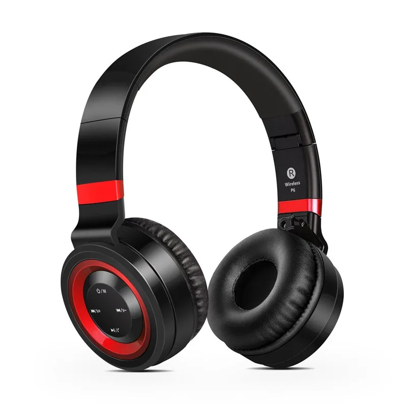 LemonMan P6 Беспроводная Bluetooth auriculares с микрофоном Поддержка tf-карты fm-радио стерео