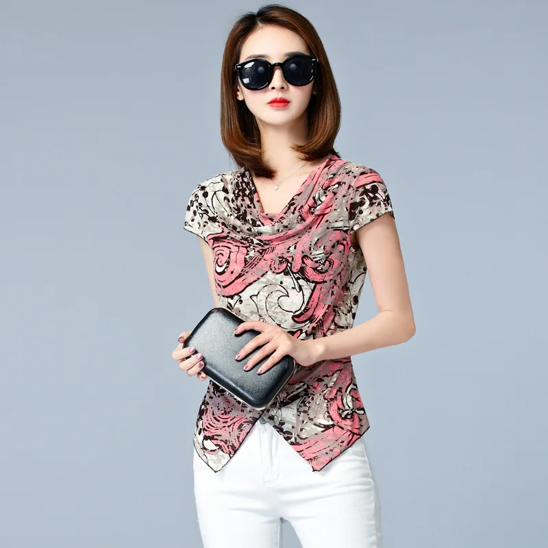 2018 high quality women top kimono blouses shirts chiffon casual vintage tops plus size M-5XL blusas blouse women's fashion |