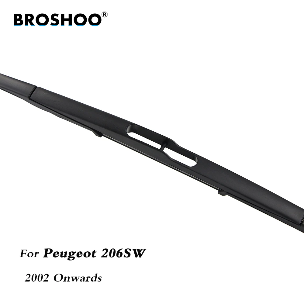 

BROSHOO Car Rear Wiper Blade Blades Back Windscreen Wiper Arm For Peugeot 206SW Hatchback (2002 Onwards) 355mm Auto Styling