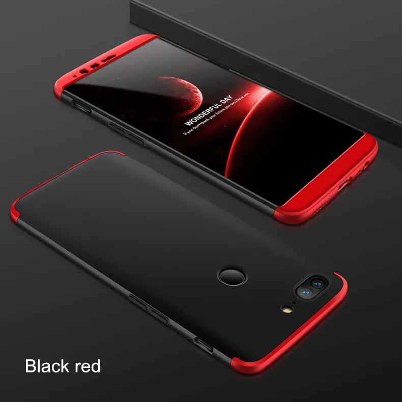 Жесткая задняя крышка 3 в 1 для oneplus 5 T 5 высококачественный чехол для телефона премиум-класса с защитой от царапин и падения 360 Полный корпус чехол для oneplus 5 t