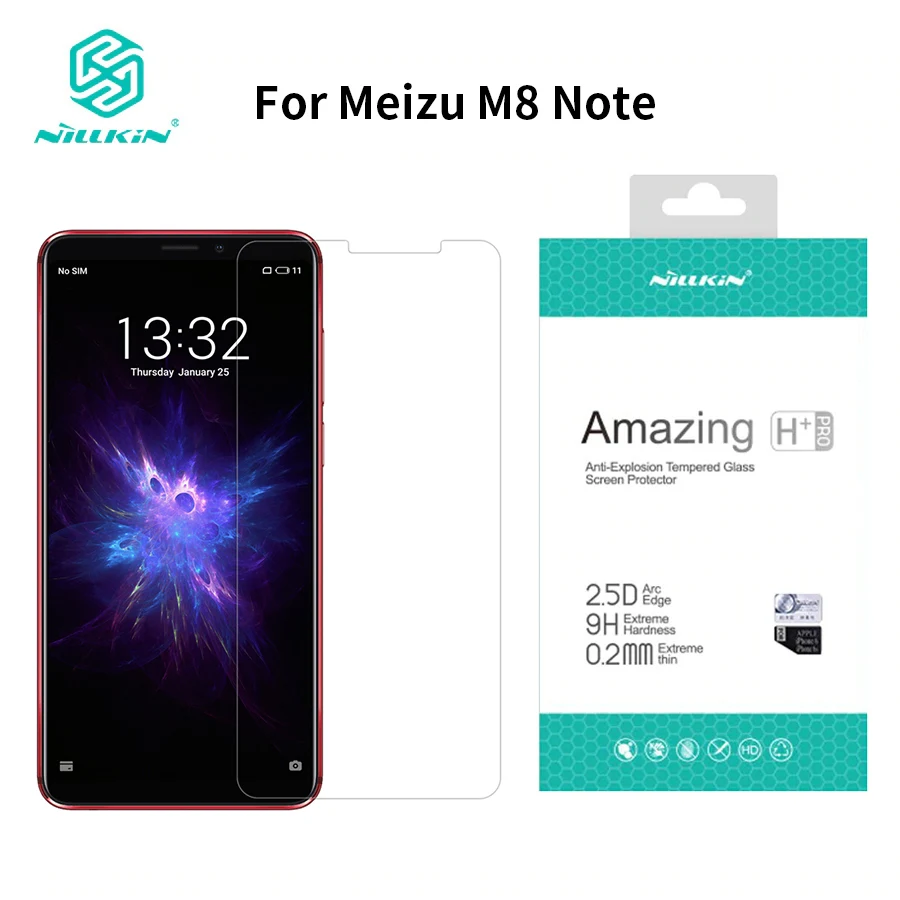 Для meizu m8 note Экран Protector 6,0 дюймов Nillkin amazing H+ PRO закаленное стекло 9h протектор для meizu note 8 Экран протектор