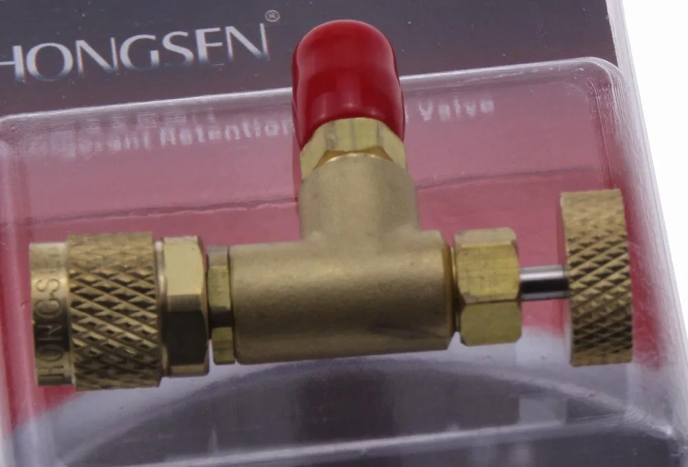 

Free Shipping Refrigeration Charging Adapter For 1/4" SAE Male to 1/4"SAE Famale charging valve air conditioning charing valve