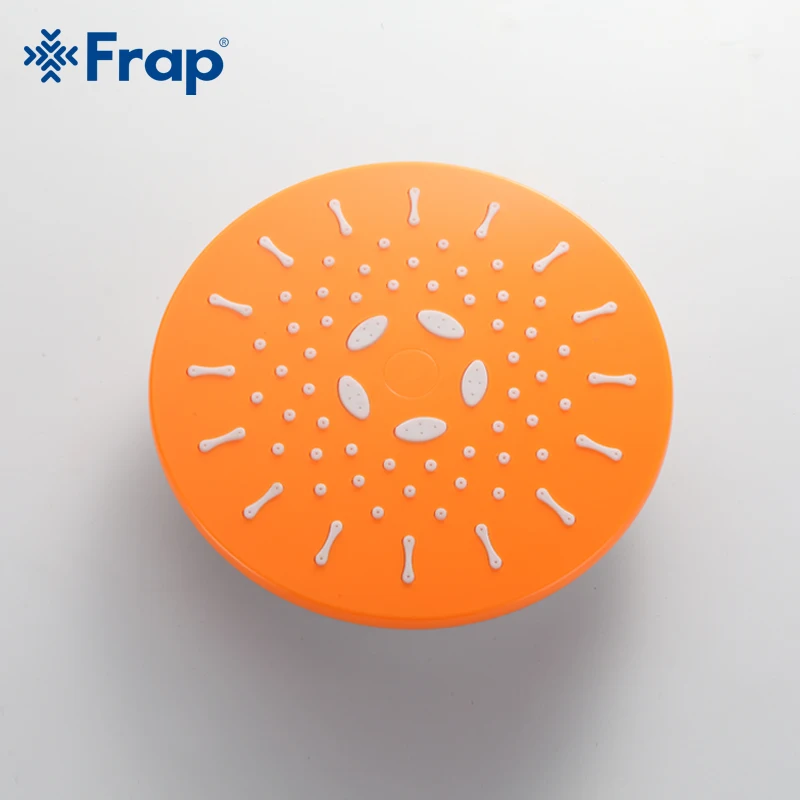 Frap 1 комплект Оранжевый Ванная комната медный смеситель для душа хромированный