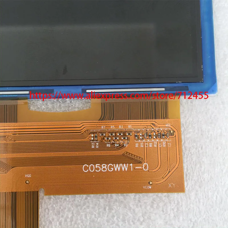 

CL720 CL720D CL760 new 5.8 inch projector LCD screen C058GWW1-0 resolution 1280x800 1920x1080 diy projector accessories C058GWW1
