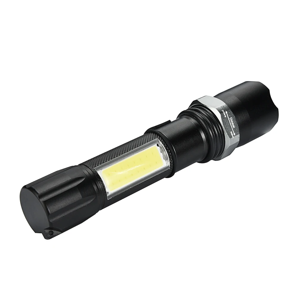 DSHA SKYWOLFEYE Zoom Мощный 2000lm USB флэш светильник Cob + XM L Q5 светодиодный фонарь 18650 батарея
