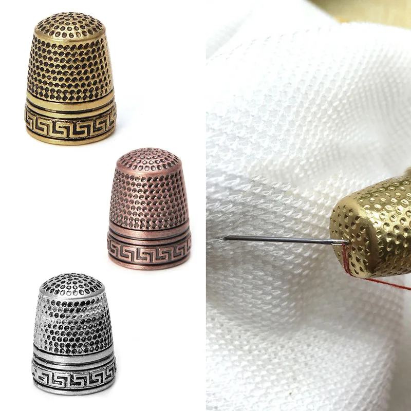 1 шт DIY палец металлический наперсток Жесткий протектор швейные инструменты
