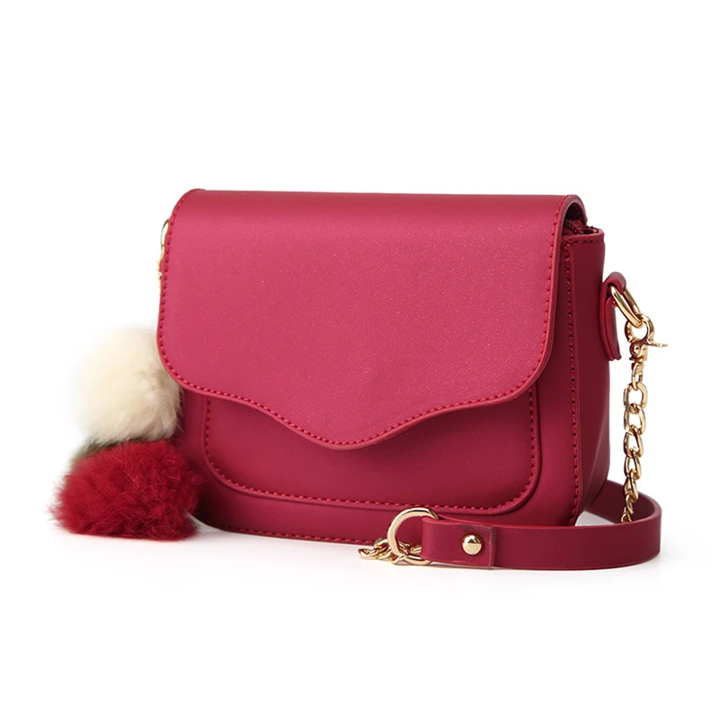 Сумка женская кожаная через плечо сумка мессенджер с мелкой цепочкой и