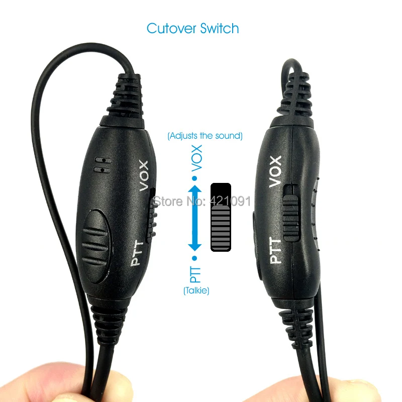 VOX PTT Динамик гарнитуры для Motorola HT750 HT1250 GP328 GP329 GP340 GP380 MTX850 PRO5150 Walkie Talkie Портативный