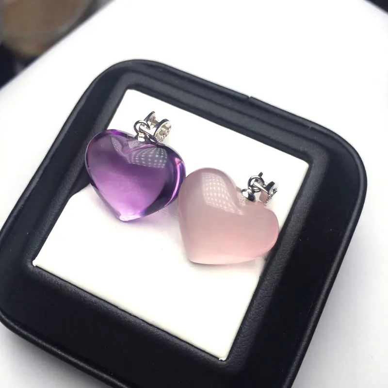 CSJ натуральные подвески из аметиста, серебро 925 пробы, настоящий драгоценный камень, хорошее ювелирное изделие для женщин, вечерние, подарок