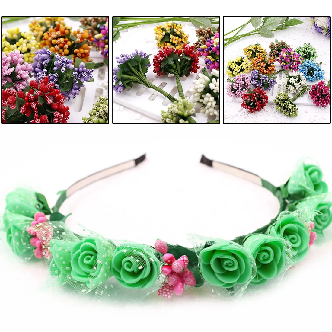 Stamen Flower 144 шт Искусственные для домашнего свадебного украшения Pistil DIY Скрапбукинг