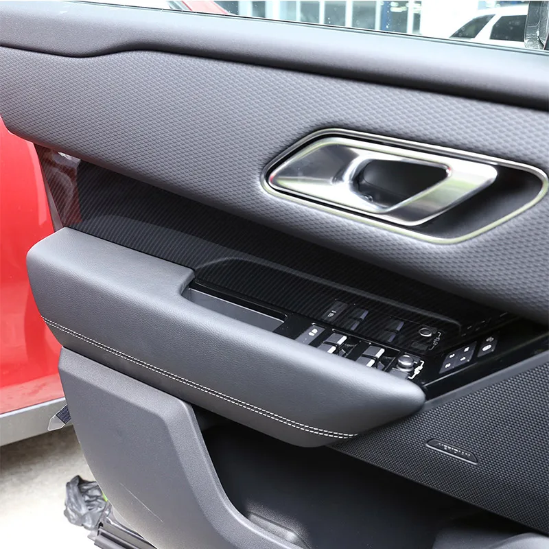 4 шт. накладки на дверную ручку автомобиля из АБС-пластика для Land Rover Range VELAR 2017 2018 |