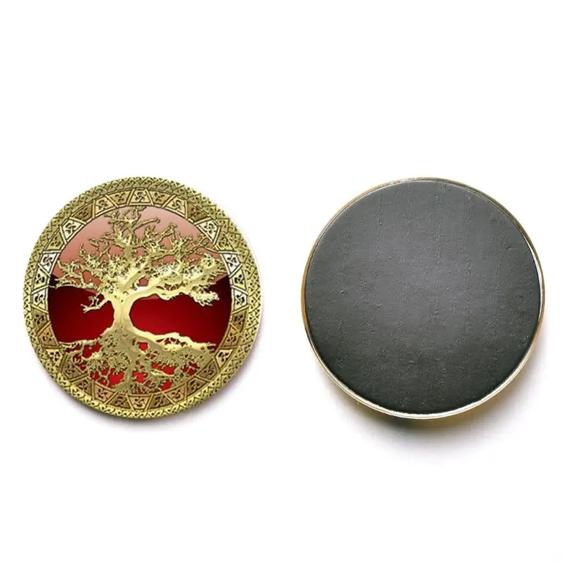 16 шт красивые деревья магнит на холодильник стикер Кристальное стекло магнитные