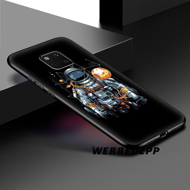 WEBBEDEPP Space милый мягкий силиконовый чехол для Huawei Honor Mate 20 10 8X 8C 8 6A 7A 7X 7C Lite Pro TPU |