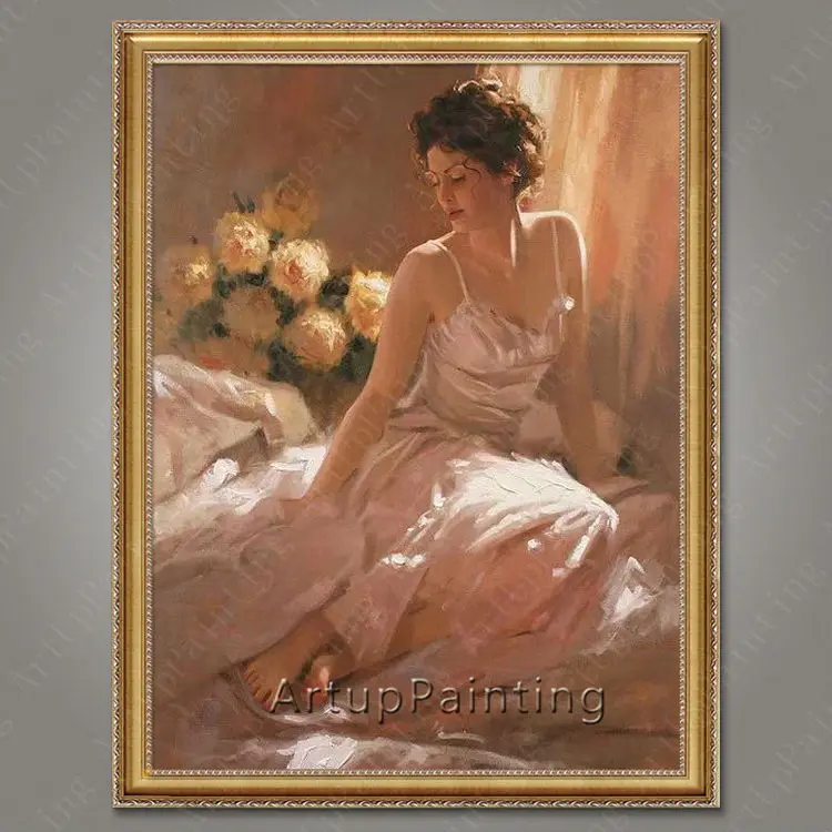 

Spanish Flamenco Dancer painting latina woman Oil painting on canvas hight Quality Hand-painted Painting latina 30
