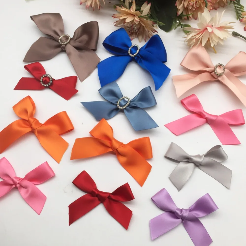 Бант ручной работы с пуговицами 10 шт. украшения для свадебных приглашений