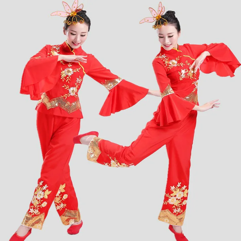 2018 Новый hanfu древний китайский костюм для женщин народный танец Лев новый год