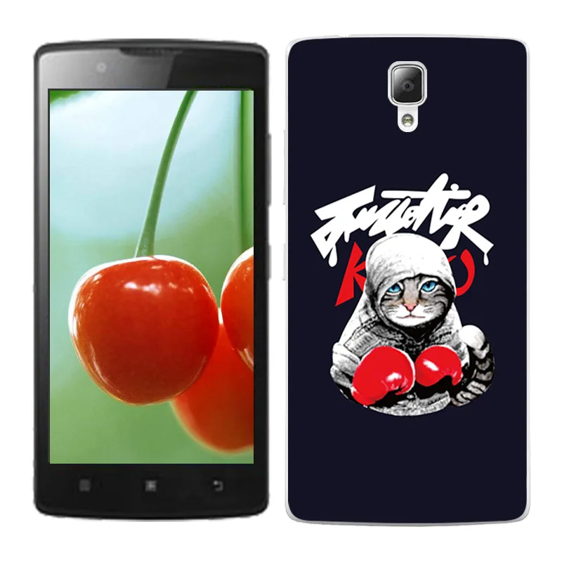 Силиконовый чехол для Lenovo A2010 Модный с рисунком мягкий ТПУ накладка A 2010 a2010