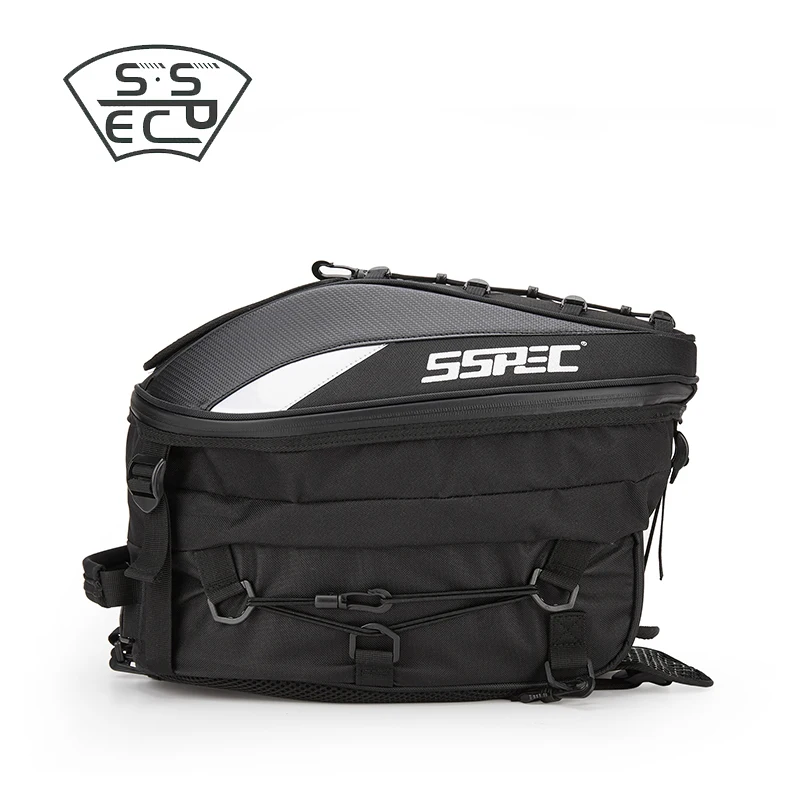 SSPEC Водонепроницаемая мотоциклетная сумка для хвоста многофункциональная