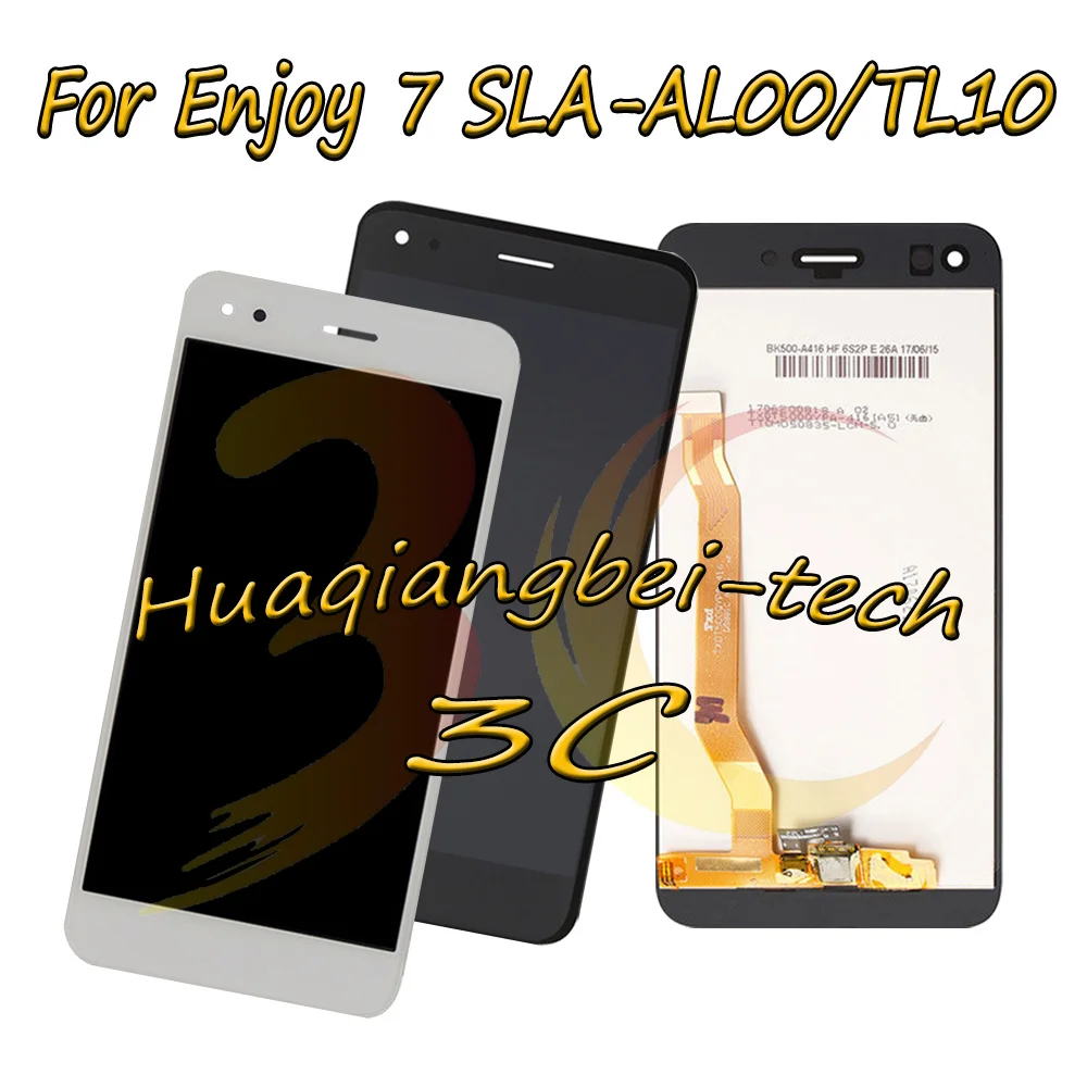 

Новинка 5,0 дюйма для Huawei Enjoy 7 яркостей/фотографический Полный ЖК-дисплей + сенсорный экран дигитайзер в сборе 100% протестирован с отслеживани...