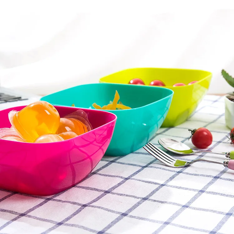 0Melon fruit bowl small snack candy dish dried food-grade plastic living room coffee table tray | Дом и сад