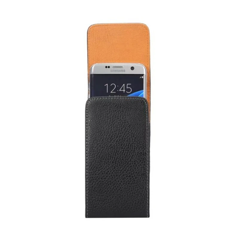 Модный чехол-книжка из искусственной кожи с зажимом для ремня iPhone 11 12 Pro 7 8 Plus X Xr Xs
