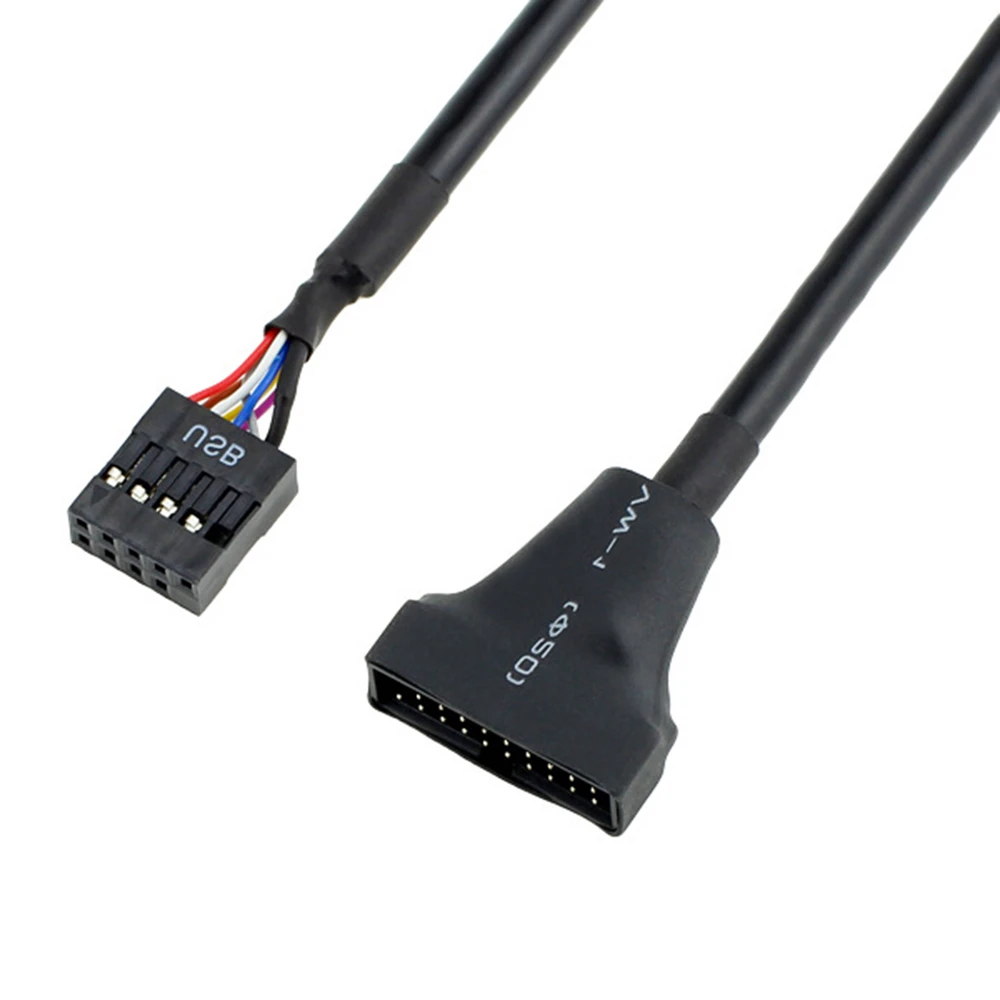 480 Мбит/с скорость передачи данных 20/19 Pin USB 3 0 папа 9 2 мама компьютер материнская