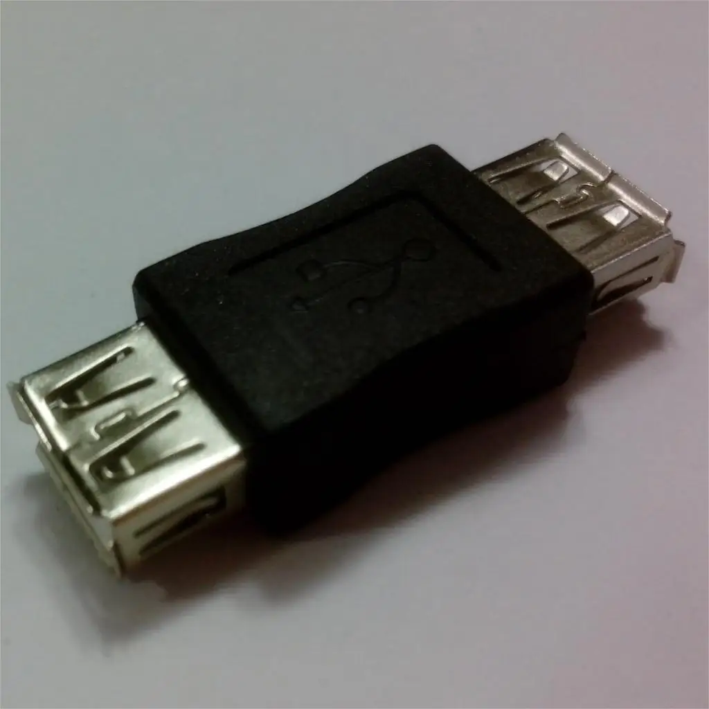 Топ USB 2 0 адаптер Женский черный для подключения большинства 0|Кабели USB| |