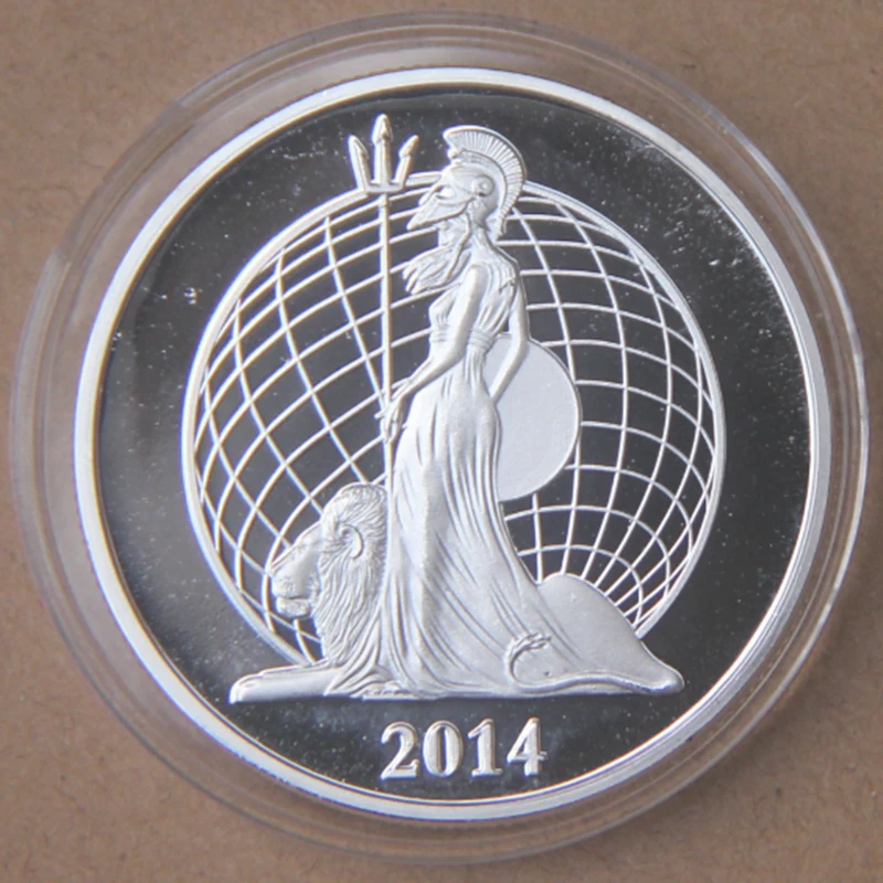 Английская Империя Бриттани серебряные богини памятные монеты|coin|coin coinscoins silver |