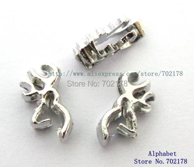 Голова оленя оптом 10 шт слайды Подвески внутренний диаметр.: 8 мм полоса подходит