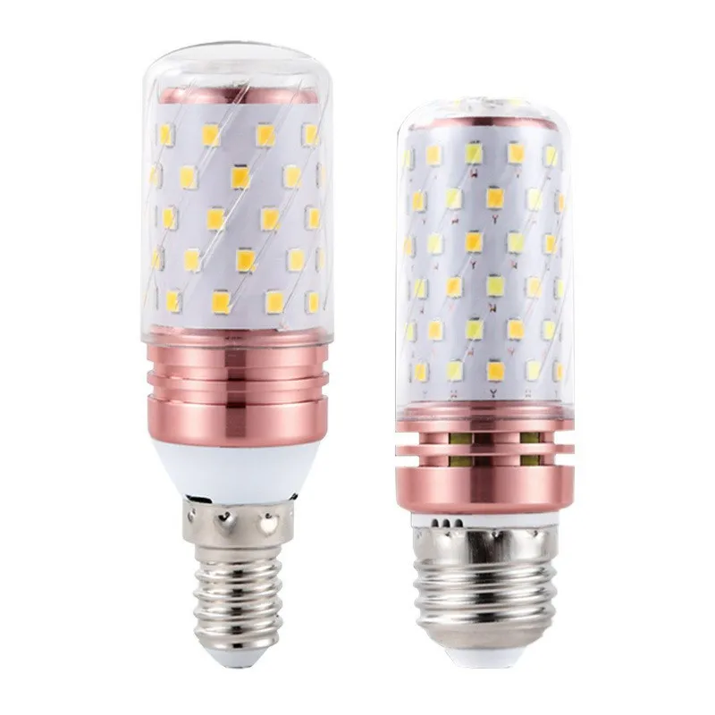 Светодиодная лампа-кукуруза E14 E27 SMD2835 12 Вт 16 220 В 3 цвета | Лампы и освещение