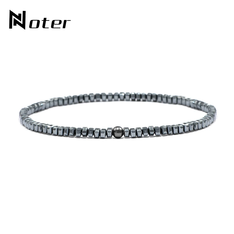 Мужской браслет из гематита и камня 4 мм|men bracelet|bracelet minimalistbeads men |