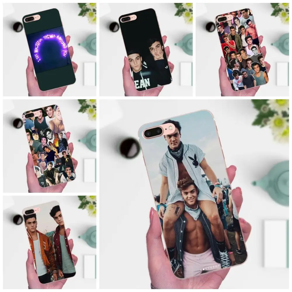 Dolan Twins чехол для Apple iPhone 4 4S 5 5C 5S SE 6 6S 7 8 Plus X XS Max XR мягкие Аксессуары|Бамперы| |