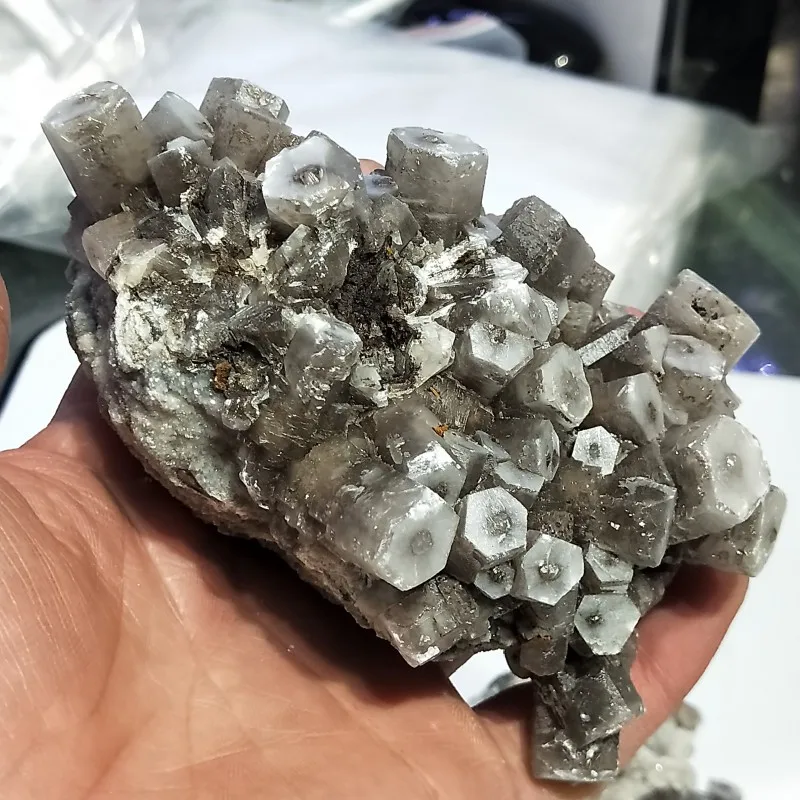 100 400g Природный кальцит cluster необработанные камни geode рейки Кристальные минералы