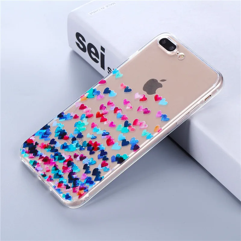 Чехол для iphone 5s 5 s se чехол милый мультяшный силиконовый мягкий Apple 6S 6 7 8 plus x 10 |