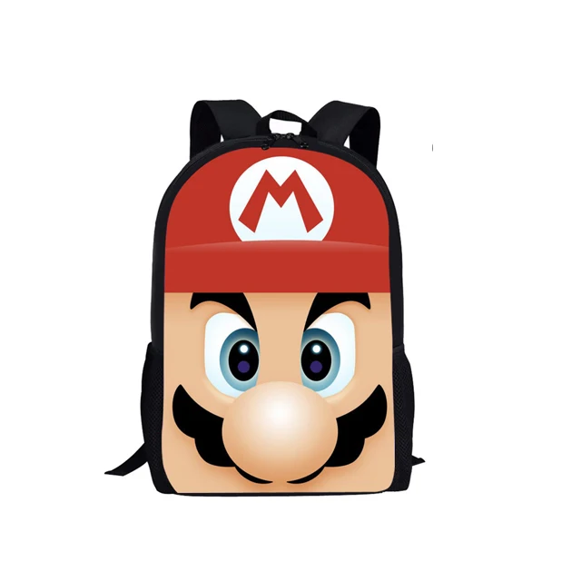 HMC1439C Coloranimal Cool Anime Japan Style Set School Backpack Super Mario Bros School Bag for Girl Boy Bookbag Junior Teenager Backpack - Цвет: HMC1439C