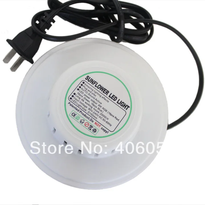 Светодиодный круглый праздничный мини лазер 8 Вт 48 светодиодов 90 240 В|light fixture