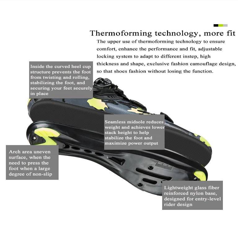 Кроссовки Santic мужские из ПУ кожи 3 цвета 2019|road bike shoes|bike shoesbicycle shoes |